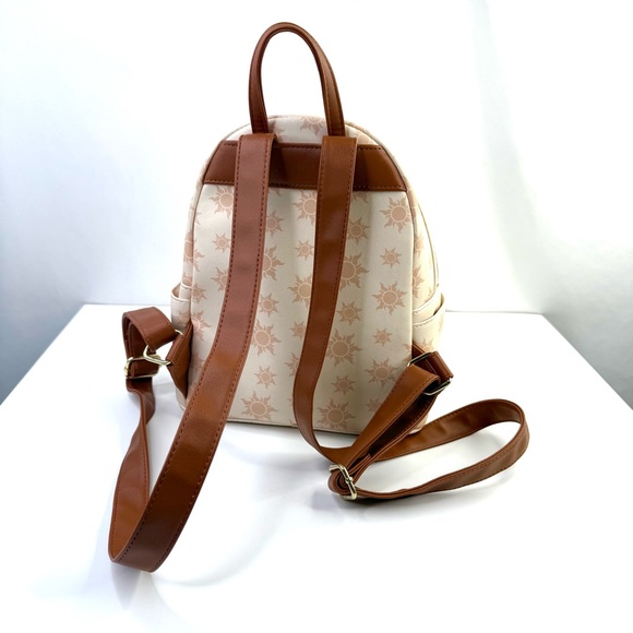 Loungefly Disney Tangled Pascal Sun Mini Backpack - Picture 7 of 10